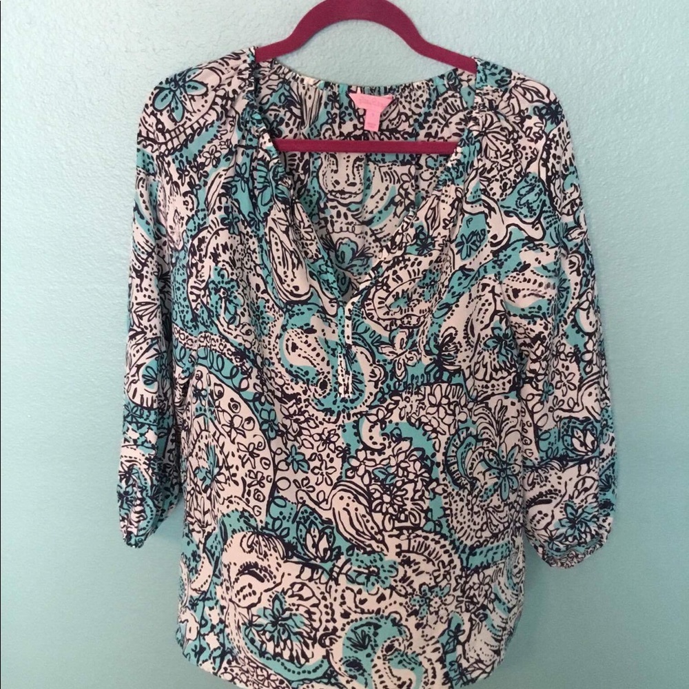 Lilly Pulitzer blouse size S